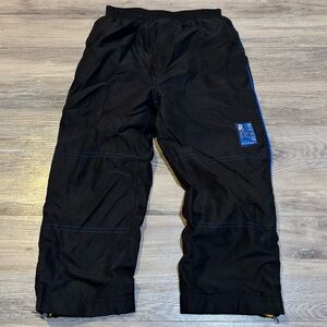 Vintage RARE Y2K Lego Bionicle Lined Ankle Zip Wide Leg Track Pants Boys Size 5